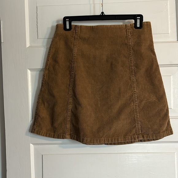 Wishlist Corduroy Button Up Skirt - Picture 3 of 4
